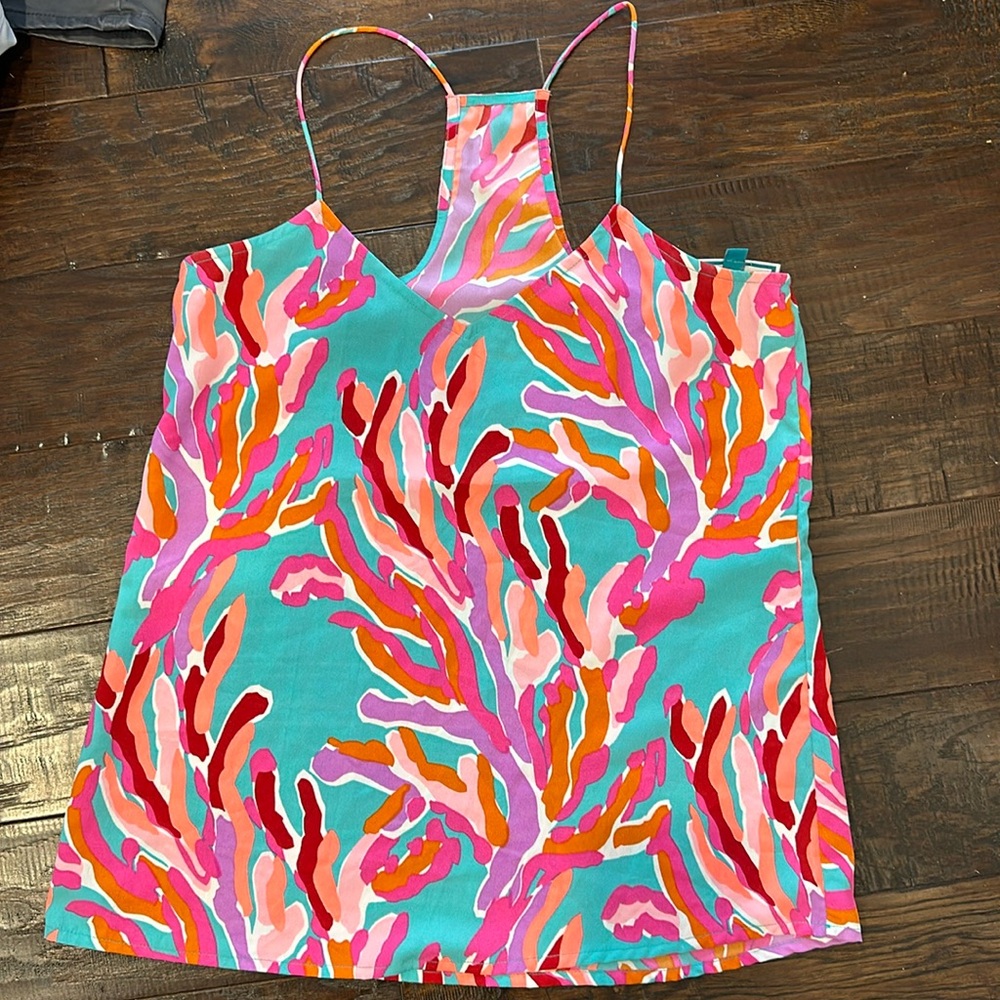 Southern Frock racer back tank